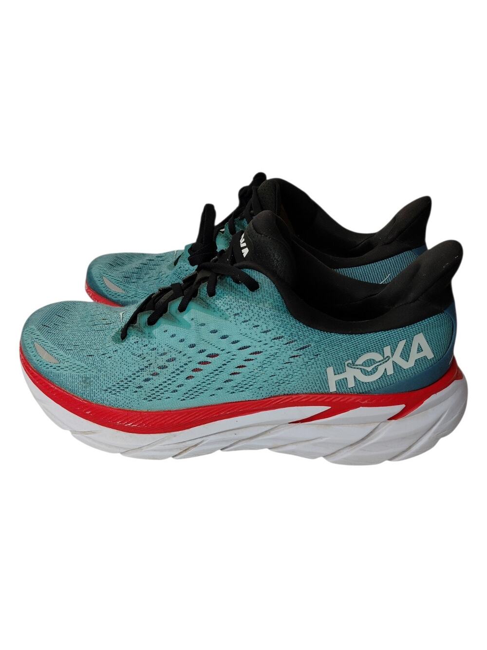 Hoka One One Mens Clifton 8 1119393 RTAR Blue Running Shoes Sneakers Size 10.5 D